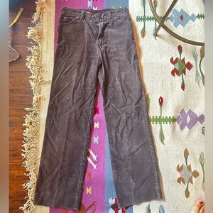 vintage Brown Corduroy Pants Rize 26